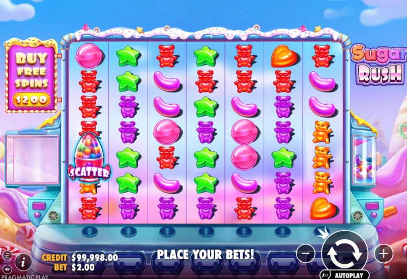 sugar rush демо
